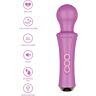Vibrador WAND XOCOON mit flexiblem Kopf für tiefen Genuss