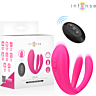 Vibrator INTENSE Julia mit Fernbedienung für doppelte Stimulation