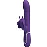 Vibrador Pretty Love Multifunktion 4 in 1 für doppelte Stimulation