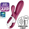 Vibrator Satisfyer Hot Bunny mit Wärme- und Vibrationsmodus