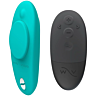 WE-VIBE Moxie+ Slip-Vibrator mit Magnetclip Aqua