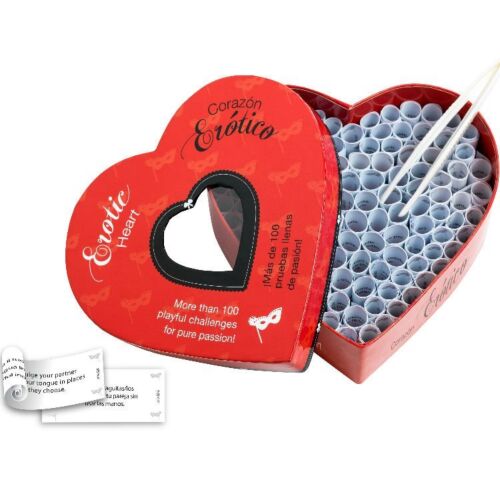 Spiel für Paare Tease & Please Coraz?n Erotico mit 100 Prüfungen