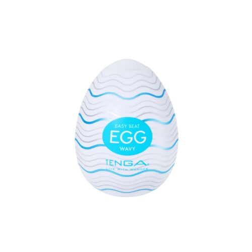 Masturbator Tenga EGG WAVY mit erfahrener Textur