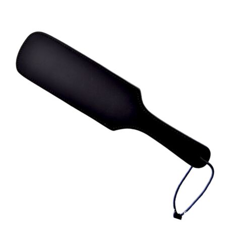 Schlagspielzeug Bound Leather Paddle mit Handgriff