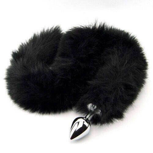 Butt Plug Furry Fantasy Black Panther