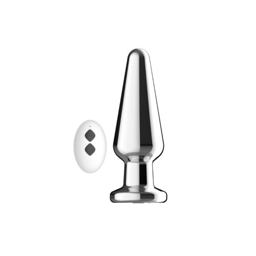 Buttplug Toosh Remote Controlled Metal mit Fernbedienung