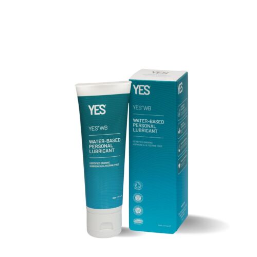 Gleitmittel YES Organic Wasserbasiert 50ml mit Aloe Vera