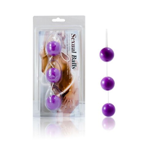 Analspielzeug BAILE STRIP LILAC ABS Analkugeln