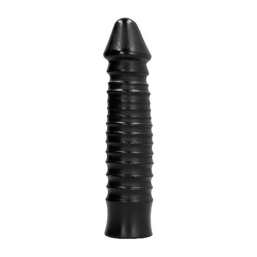 Dildo ALL BLACK 26 CM – Hochdichtes Silikon für puren Genuss