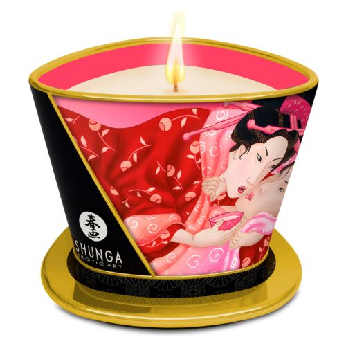 Shunga Massagekerze Kirschblüte 170 ml