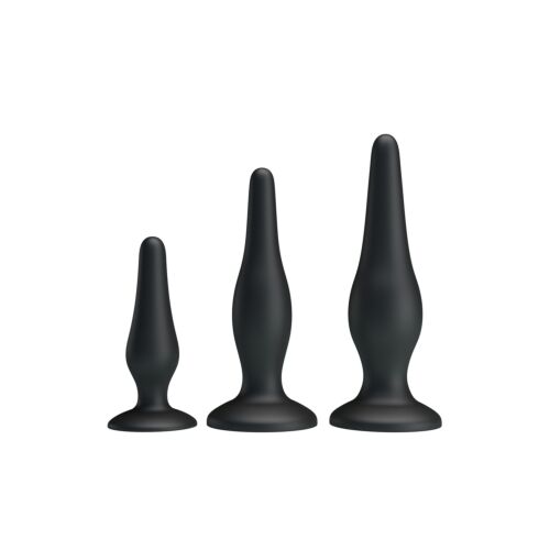 Analplug Set PARTY UP Jerry mit 3 Grössen für Anfänger