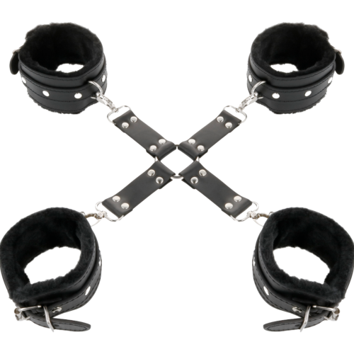 Handschellen DARKNESS BONDAGE für Hände und Füsse