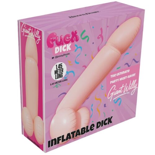 Giant Penis Aufblasbar HIDDEN DESIRE 145 cm für Partys