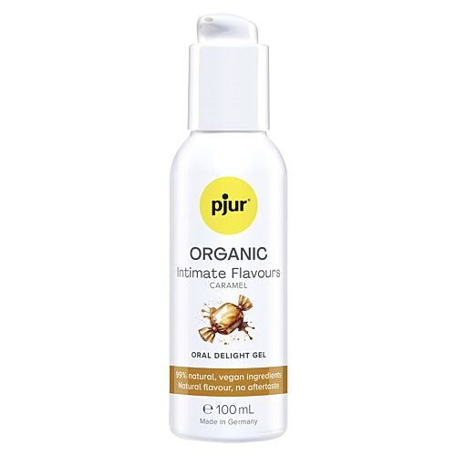 Pjur ORGANIC Intimate Flavours Caramel – aromatisiertes Intimgel