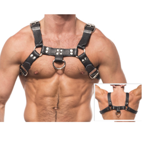 Arneses LEATHER BODY CHAIN HARNESS III für BDSM-Fans