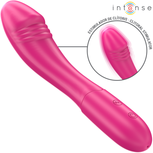 Vibrator INTENSE Belinda 19 cm flexibel mit 10 Vibrationen