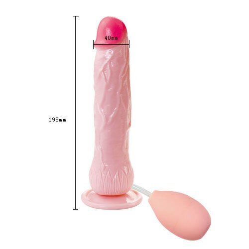 Dildo BAILE EROS mit Ejakulationsfunktion