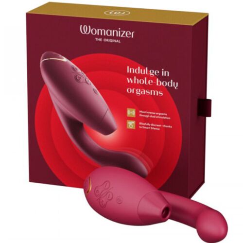 Saug- und Vibrator WOMANIZER Duo 2 | Doppelte Stimulation
