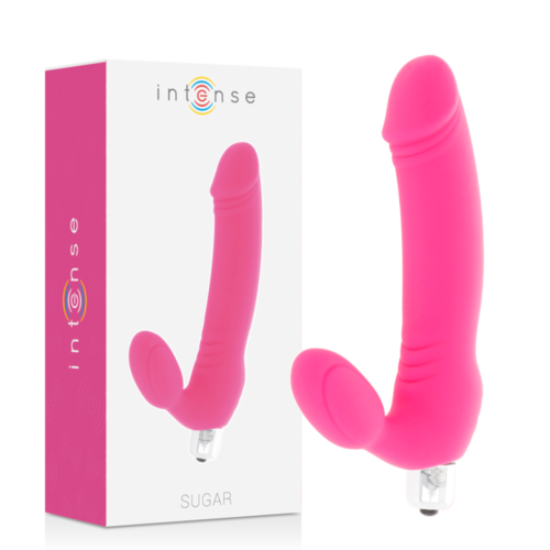 Dildo INTENSE HIGH TECH Sugar mit 7 Vibrationsmodi