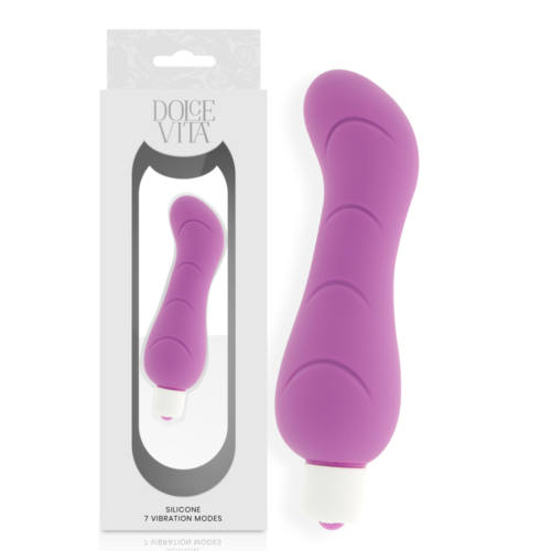 Vibrator DOLCE VITA G-SPOT mit 7 Vibrationen und Silikonoberfläche