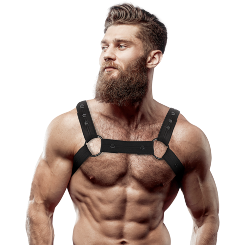 Verstellbarer Brust-Harness FETISH SUBMISSIVE ATTITUDE