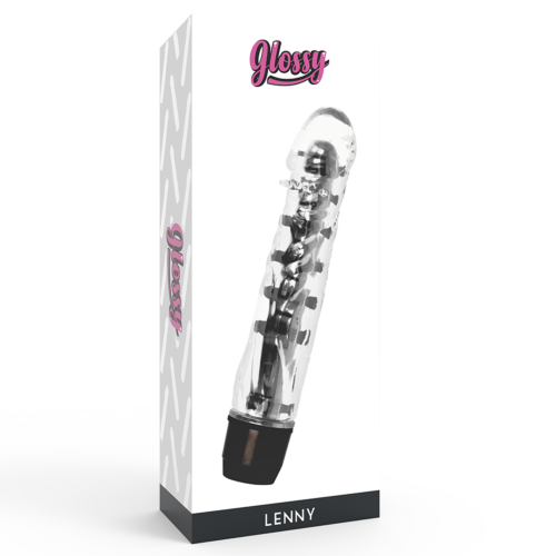 Vibrador GLOSSY LENNY mit ergonomischem Design und starken Vibrationen