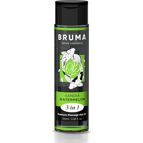 Massageöl BRUMA Wassermelone 3 in 1 mit Wärmewirkung