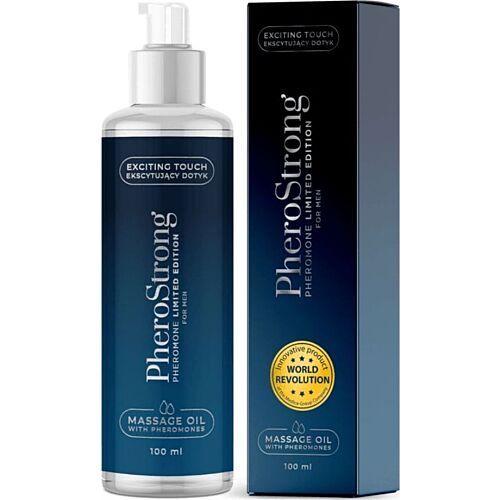 Massageöl PHEROSTRONG Limited Edition mit Pheromonen