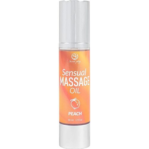 Massageöl SECRETPLAY Pfirsich 50 ml – Sinnliche Entspannung