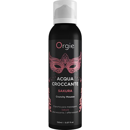 Massage-Schaum Orgie Acqua Crocante Sakura mit Sakura-Duft