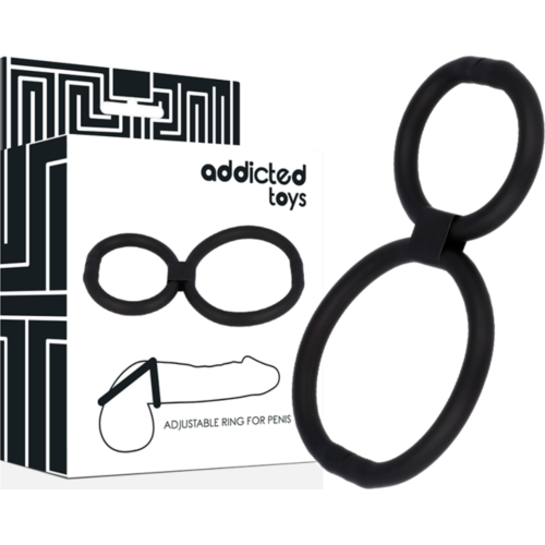 Anillo ajustable Penis ADDICTED TOYS für mehr Stimulation