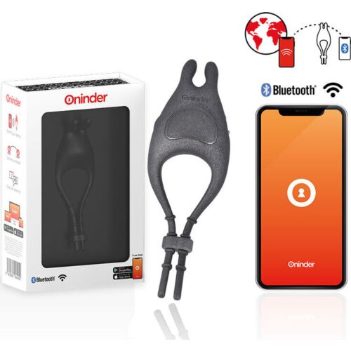 Vibrierender Ring ONINDER PAMPA mit Klitorisstimulator