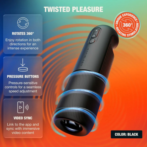 Masturbator ARCWAVE ORBIT mit 360°-Drehung Schwarz