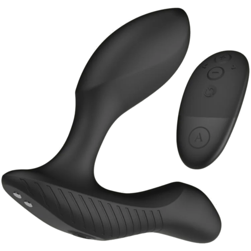 Prostatavibrator ARCWAVE Perk mit Doppelmotor und Fernbedienung, Schwarz