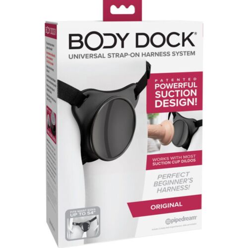 Ergonomisches Arnes PIPEDREAMS BODY DOCK für Dildos