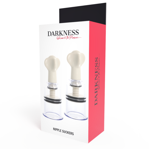 Sauger DARKNESS Transparent Nipple 3.1 cm Durchmesser