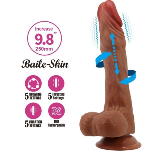 Dildo BAILE CALISTO 25 cm mit Intensiver Funktionalität