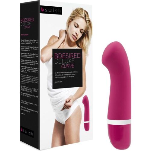 Vibrator B SWISH BDESIRED DELUXE CURVE mit G-Punkt-Design