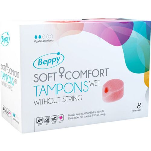 Tampons Beppy Soft Comfort - Diskrete Anwendung während der Periode