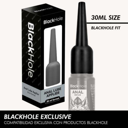 Anal Gleitmittel Applikator BLACK HOLE S Grösse
