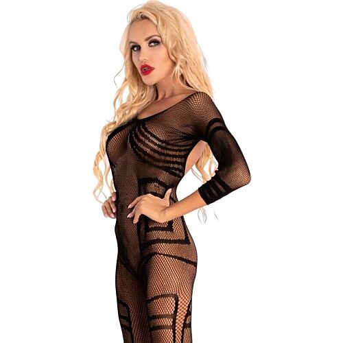 Bodystocking LIVCO CORSETTI MONATA mit geometrischem Design
