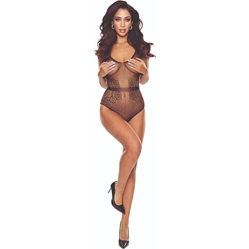 Bodystocking PASSION BS115 mit Rejilla für verführerische Kurven