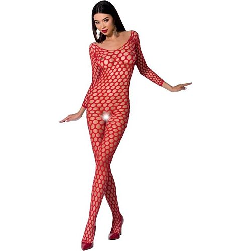 Bodystocking PASSION WOMAN BS077 mit Schrittöffnung