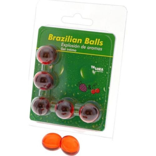 Brazilian Balls TALOKA mit Erdbeer- und Kirschgeschmack