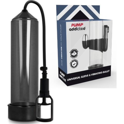 Bomba Alargadora PENE PUMP ADDICTED RX7 mit Vibrator