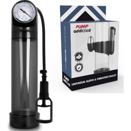 Bomba Alargadora PUMP ADDICTED RX9 mit Vibrator