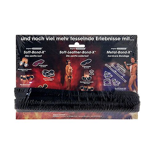 Soft-Bond-x 5 Meter schwarz Bondage-Seil