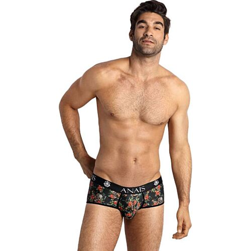 Sportliche Boxershorts ANAIS MEN POWER BRIEF M mit Rosenmuster