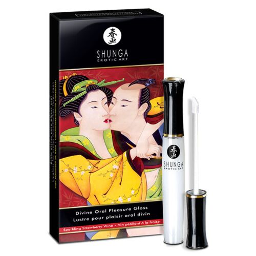 Lipgloss SHUNGA Erdbeere & Cava mit 3-in-1 Effekt