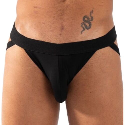 Jockstrap BURN 011 DOUBLE BLACK JOCK XL mit elegantem Design